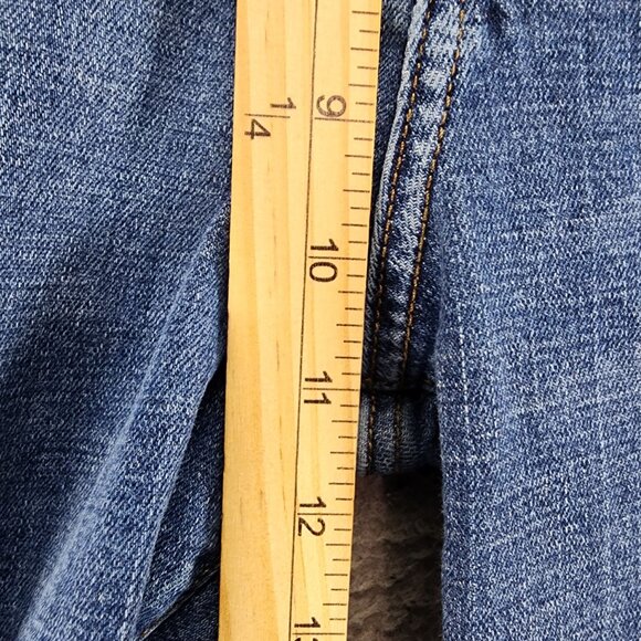 Wrangler Jeans Womens 32 Tall Medium Wash Stretch High Rise Trouser *GUC* - Picture 6 of 15